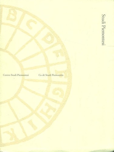 Studi piemontesi vol xxxviii - vol.,