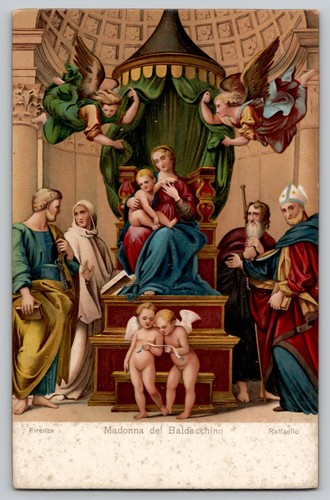 Madonna del baldacchino - madonna, di