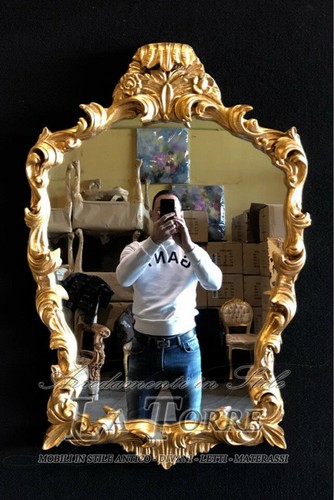 Specchiera stile antico luigi - specchiera,