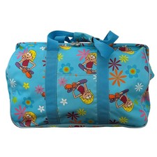 Borsone Lizzie McGuire oversize Disney vintage Y2K 2005 LG viaggio sonno sopra zip