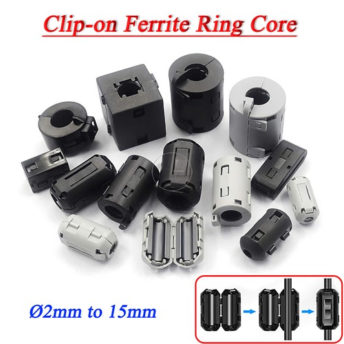 Clip anello ferrite nucleo - anello,