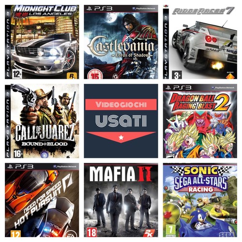 Ps3 oltre 300 giochi - ps3,