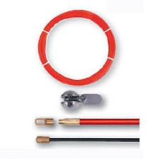 Sonda cavidotto 40 metri passacavo passa cavi acciaio da 6 mm 40mt a6.040 