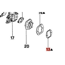 EFCO GUARNIZIONE PACCO LAMELLARE PER MOTOSEGA 131 132 132 S ORIGINALE