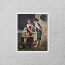 Dipinto olio ORIGINALE su