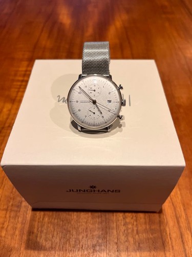 Junghans max bill cronoscopio - max,