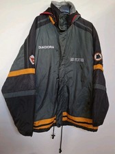 AS ROMA GIUBBOTTO CALCIO 1997/98 NO MAGLIA SHIRT JERSEY DIADORA VINTAGE 