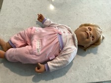 Hasbro My Real Baby Doll bambola interattiva 2000 vintage. Funziona!  Senza scatola