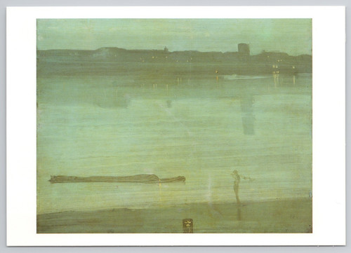 Cartolina art card notturno - card, in