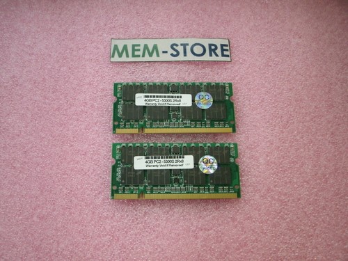 8gb 2x4gb pc2 5300 sod - 8gb, memory