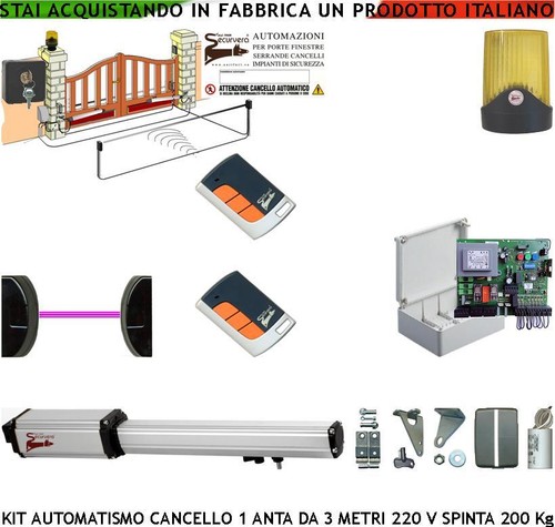Automazione cancello anta 3 - automazione,