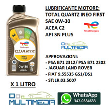 1 LITRO LT OLIO MOTORE TOTAL