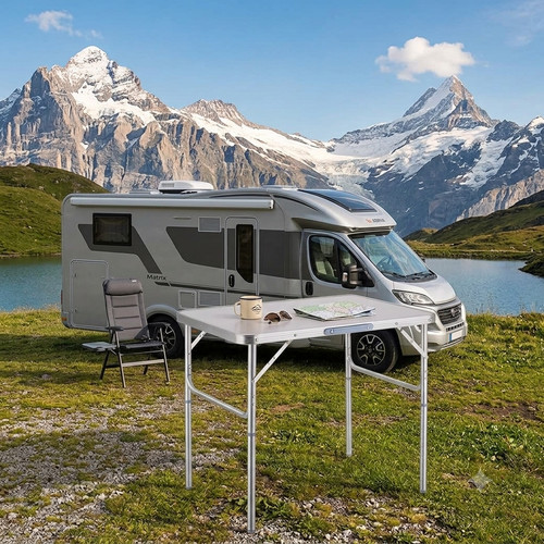 Tavolo alluminio camper - in,