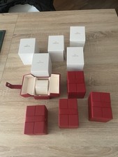 5 Pezzi Scatola Travel Box Corredo Orologio Omega Originale Nuova