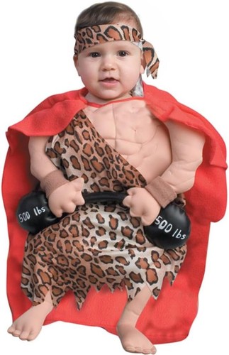 Mini costume uomo muscoloso - mini,