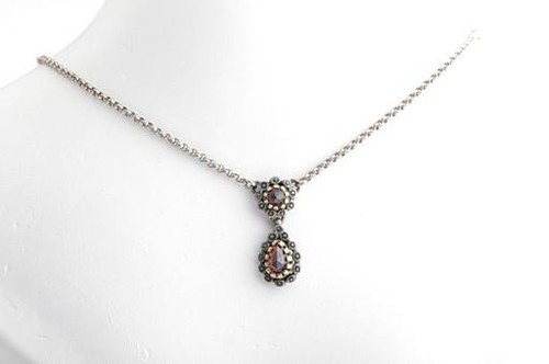 Trachten collier 835 silber - collier,