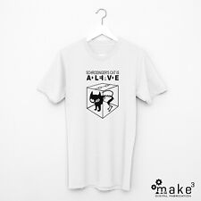 T-shirt Big Bang Theory (Bazinga Tv Sheldon Nerd Fisica cotone tshirt maglia) 