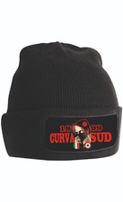 Cappellino nero di lana con