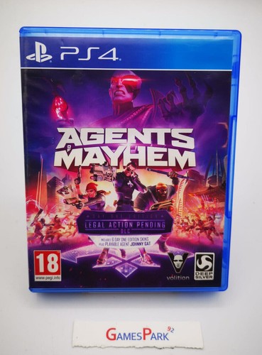 Agents mayhem ps4 - agents,