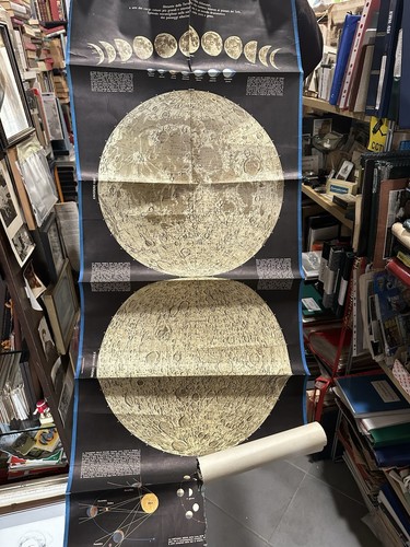 Vintage luna mappa - luna, ibm