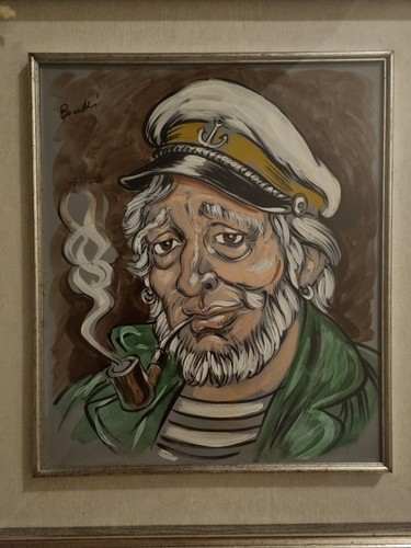 Quadro borelli olio tela - borelli,