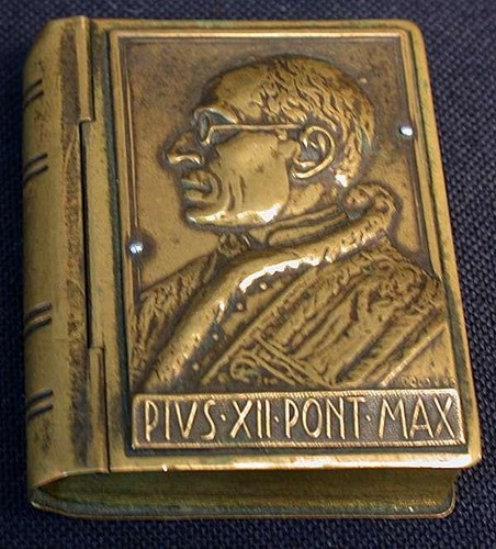 Snuff box vintage papa pio - vintage,