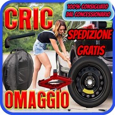 Ruotino di Scorta 15 Ruota 4 Fori Toyota Aygo  Cric Chiave Sacca Crick Ricambi p
