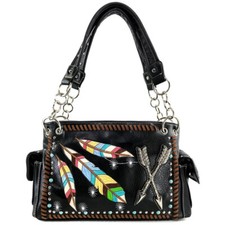 Borsa Western Frecce e Piume