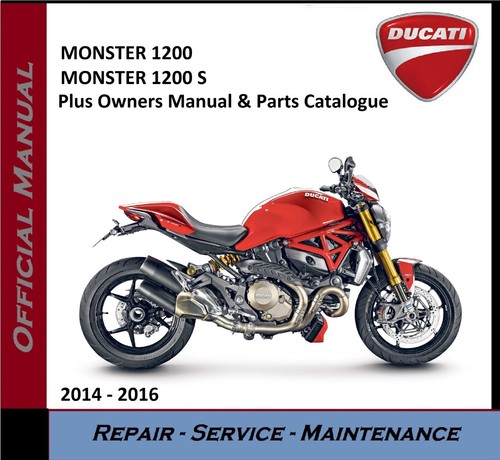 Ducati monster 1200 manuale - ducati,