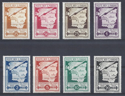 San marino 1943 fasci - san,