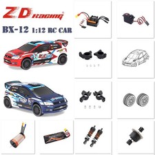 ZD RACING RX12 Ruota Motore Brushless ESC Ammortizzatori Mozzo Posteriore 1/12 Ricambi Auto