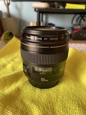 Canon 100mm f/2 USM – Autofocus perfetto, ottica pulita, senza scatola