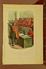 stampa d'epoca da libro