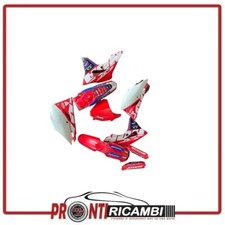 KIT PLASTICHE SCOCCHE + COPRISELLA CROSS HONDA CRF 450 / 250 ANNO 2017 - USATE