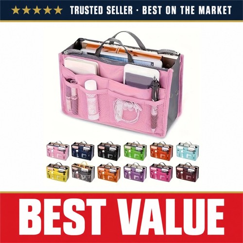 Borsa trucco fold doppia - bi-fold,