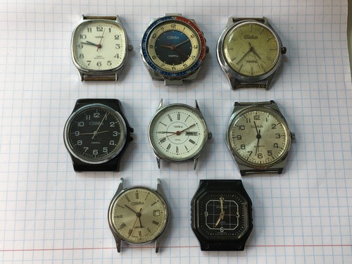 Lotto orologi vintage urss - 8,