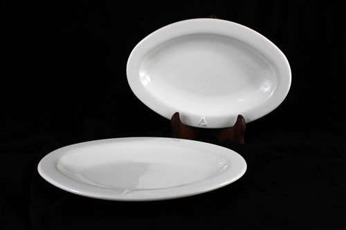 Set vassoi ovali vintage in - 2,