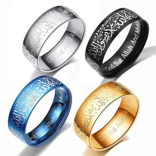 Anello uomo acciaio titanio - uomo,