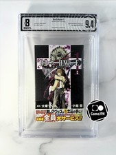 BGS 9.4 Death Note #1 Vol 1 2004 1° stampa Graded Manga Jump Comics con Obi
