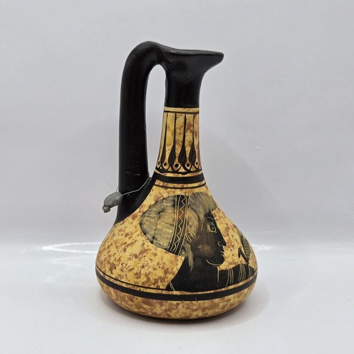 Brocca vaso argilla - , greca
