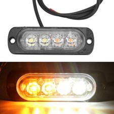 Lampeggiante 4 Led Faro Strobo