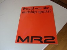 TOYOTA MR-2 MR2 Brochure