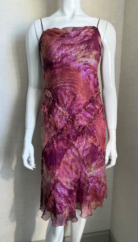 Max mara ruffle silk - max,
