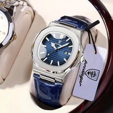 POEDAGAR Top Square Man Watch