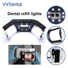 Doppia luce flash dentale mobile fotografia dentista portatile luce di riempimento orale