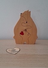 FAMIGLIA ORSI in LEGNO IDEA