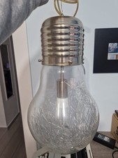 Lampadario lampadina gigante - lampadario,