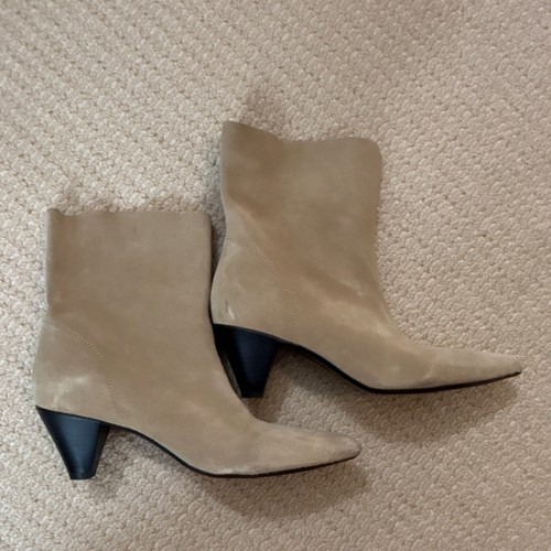 Zara stivaletto donna beige