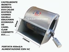 VENTOLA CENTRIFUGA STUFA CAMINO 65X145 2GDS15 FANDIS ECOFIT EBM D2E097