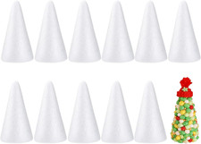 12 Coni Di Polistirolo Da 15